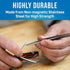 Jonard Tools FTW-5 Fiber Optic Tweezers, 5" Length