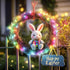 300 100 8 Dazzle Bright LED Easter String Lights, FT Colorful Connectable Waterproof String Lights Clear Wire