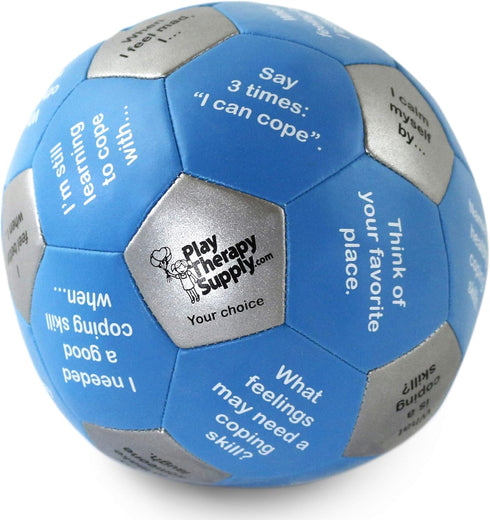 The Coping Skills Thumball: Fun Group Activity for Teaching Coping with Anxiety, Depression, ADHD, and More