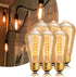 Sevici ST64 Bulbs 110V 40W Bulbs 6 Pack,Amber 240LM,E26 2200K Dimmable Bulb Incandescent Light Edison Vintage Base