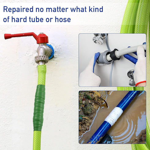 6 Roll Self Fusing Silicone Tape, 1 Inch Wide, 5 Feet Long (30 Feet Total), High Temperature PVC for Leak Repair