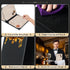 8.5" 11" Pack 5 4 (5, 4 (8.5 11 inch)) Restaurant Menu Covers Holders x | of Synthetic Leather Triple Fold Panels View