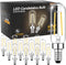 TJOY E12 T6 Candelabra LED Bulbs, Dimmable 4.5W Equivalent 40W 2700K Soft