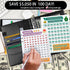 Money Saving Binder - 100 Envelopes for Budgeting Challenge with 3 Trackers, A5 Planner Book