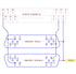 CZH-LABS DB62HD DSUB Male/Female Header Breakout Board, D-SUB Breakout Moudle.