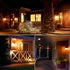 Dusk to Dawn Bug Light Bulb Outdoor, 4 Pack, Amber Bug Light, Auto On/Off, 10W (100W Equivalent), E26 Base