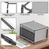 Hanging File Folder Frame, Letter/Legal Size, Desk Organizer for Filing Cabinet or File Box, 2 Pack