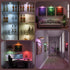 Kandicyar 3-Pack 13 Picture Lights for Wall, RGB Color Changing Led Art Display Light with Rechargeable Battery