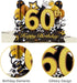 HOMANGA 60th Birthday Pop Up Card, 3D Greeting Card with Note and Envelope, Gifts for Husband, Wife, Men, Women
