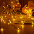 GHJ 100LEDs) Battery Operated Remote Control Rainproof LED String Lights, Color Changing Fairy Lights for Christmas