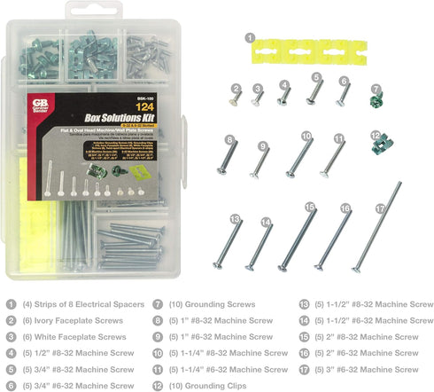 Gardner Bender Outlet Box Solutions Kit (BSK-100)