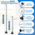 Jammer 11" 18" 1 WooFogShortSecurity Bars for Sliding/Vertical Window, Adjustable Window Bars Security