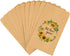 CINPIUK Wedding Favor Seed Packets, 100PCS Let Love Grow Self Adhesive Retro Kraft Envelopes for Wedding Favors