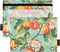 panksolu Binder Pencil Pouch for 3 Ring Cashew Fruits Pencil Pouch with Zipper