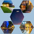 3pcs 120v 277v Flutesan Photocell Twist Lock Photocell Sensor Auto On/Off Switch Blue Light Switch Lock Dusk to Dawn