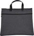 Enyuwlcm Black Waterproof Zipper Document Bag with Handle, Office Organizer Briefcase for Meetings