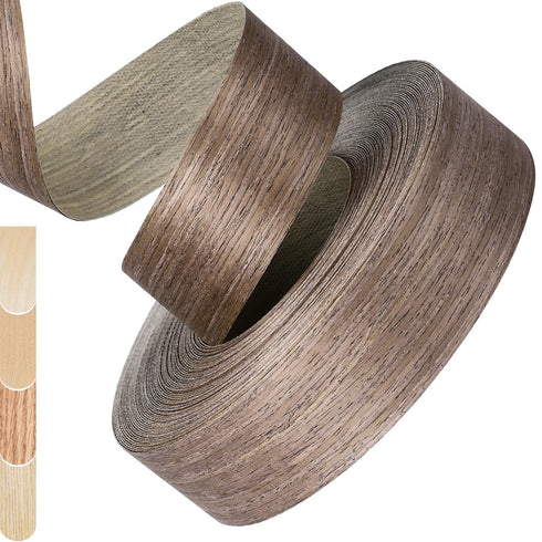 Walnut Edge Banding, 2 inch x 7ft Plywood Veneer Wood Edge Banding,