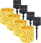 Extra-long 288FT 800LED Solar Fairy String Lights, 4-Pack 72FT 200 LED Outdoor
