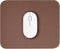 Cute Brown Mouse Pad - Splash-proof Textured 10.2 x 8.2 Inch, Stitched Edge Non-Slip Waterproof Rubber