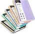 WEMATE 5 Pack Meeting Notebooks with Action Items, 200 Pages, PU Leather Notebook 10" × 7", Color Set 2