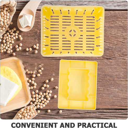 ARTIBETTER Tofu Press Mold Box Kitchen Tool for Homemade Tofu and Cheese DIY Food-grade Plastic with Pressing Plate