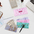 Lpraer 15 Pack Cash Envelope for Budgeting, Money Envelope with Budget Sheet Sticker Box for Saving (Marble)