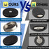 10Pack M4 ULIBERMAGNET Anti-Scratch Neodymium Magnet with Rubber Coated and Female Thread,Super Strong Magnetic