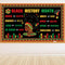Faccito 62 Pcs Black History Month Bulletin Board Decorations Set with Cutouts Borders for Classroom Home Class School
