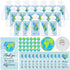 Earth Appreciation Award Pins Gift Coworker Inspirational Pins Earth Brooches Thank You