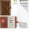 Onlyesh Budget Binder with Zipper Envelopes, Cash Envelopes for Budgeting, 28Pcs Planner (Leopard Print)