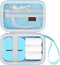 Canboc Carrying Case for Phomemo M02/T02 Mini Printer, Pocket Thermal Bluetooth Sticker Maker, Blue
