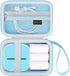 Canboc Carrying Case for Phomemo M02/T02 Mini Printer, Pocket Thermal Bluetooth Sticker Maker, Blue