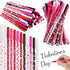 Faccito 204 Pcs Valentine's Day Ballpoint Pens Bulk, Heart Pattern Pens, Valentine's Day Prizes for Boys Girls
