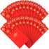 Pajean 20 Pcs Chinese New Year Red Envelopes, Year of Snake 2025 Hong Bao Lucky Money Gift Pockets