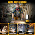 2 20v 112W 11200LM 20v Pcs Cordless LED Work Light for Dewalt Max Battery, Battery Light for Dewalt Tools, Portable