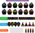 PETCEE 27PCS Happy Birthday Bulletin Board Set for Classroom Wall Decoration Birthday Chart