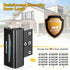 2 Pack, 3" 1000 lbs Home Security Door Locks Metal Door Reinforcement Locks, Withstands of Impact for Inward Swing