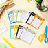 Teacher Notepad Sets, Lined Notepads for Teacher Appreciation, 48 Pcs Colored Sticky Notes