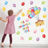 Taobary 67 Pcs Balloon Bulletin Board Decor Balloon School Cut Outs for Teacher Supplies Balloon Accents for Classroom
