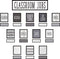 Teacher Created Resources Modern Farmhouse Classroom Jobs Mini Bulletin Board - 21" x 6" Header Piece
