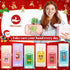 24 Packs 1fl oz Frienda Mini Hand Sanitizer Bulk Christmas Hand Sanitizer Travel Size Baby Shower Xmas Party Favors