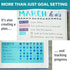Improve Yourself Planner Stickers Set - 24 Sheets Self-Improvement Sticker Pack for Journals