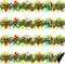 Christmas Magnetic Bulletin Board Border 24 Pcs 23.6 Ft Xmas Lights Magnet Decoration Strips for Classroom Office