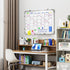 Large Dry Erase Calendar Whiteboard for Wall, Polegas 24" X 18" Magnetic Double Sided Calendar for Home School Office