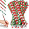 Christmas Pencils Bulk for Kids - Holiday Pencil Assortment with Erasers, 100 Pieces for School Supplies
