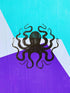 Reusable Octopus Cthulhu Squid Stencil 11" x 8.5" - Durable Crafting Tool for Various Projects