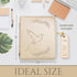 Custom Design Bible Cover, Bible Case with Highlighter Pens Set, Leather Bible Cover for Women and Men