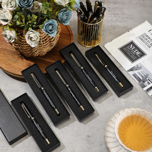 PerKoop 20 Sets Thank You Gifts, Inspirational Ballpoint Pens with Gift Boxes, Motivational Quote Pen Bulk