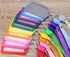 Tupalizy 10 Sets Leather ID Badge Holders for Women, Lanyard ID Card Holder with Retractable Badge Reels for Office