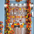 ZOIIWA Fall Pumpkin Bulletin Board Set, Thanksgiving Paper Cut-Outs, Blackboard Border Decor for Classroom Wall